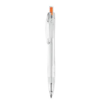 RPET PEN RPET push ball pen Orange