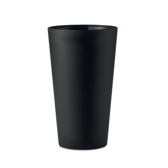 FESTA LARGE Reusable event cup 500ml Black