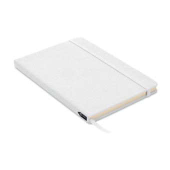 NOTE RPET A5 RPET notebook 80 lined White