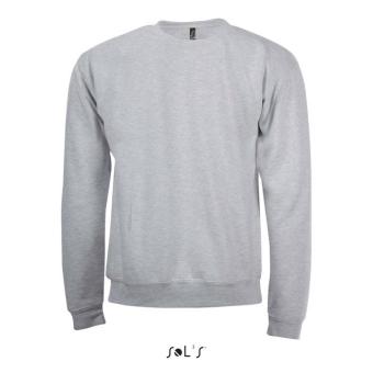 SPIDER HERREN SWEATER 260g, Grau Melange Grau Melange | L