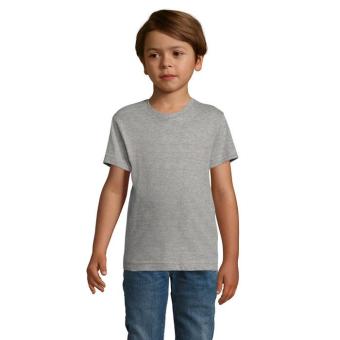 REGENT FIT KIDS REGENT F KINDERT-SHIRT 150g, grau Grau | L