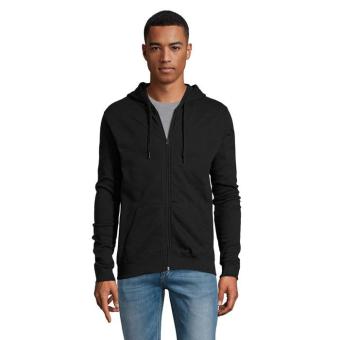 STONE UNI HOODIE 260g, schwarz Schwarz | XS