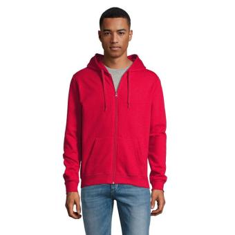 STONE UNI HOODIE 260g, red Red | XS