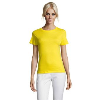 REGENT WOMEN REGENT DAMENT-SHIRT 150g, zitronengelb Zitronengelb | L