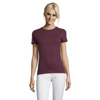 REGENT WOMEN REGENT DAMENT-SHIRT 150g, bordeaux Bordeaux | L