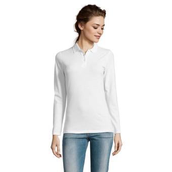 PERFECT LSL WOMEN PERFECT WOMEN LSL POLO  180, white White | L