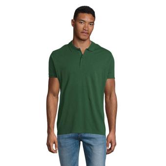 PLANET MEN Polo 170g, Flaschengrün Flaschengrün | L