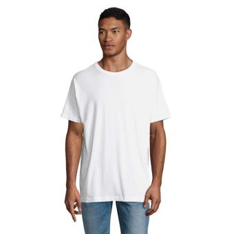 BOXY MEN OVERSIZED T-SHIRT, white White | L