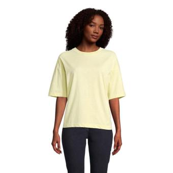 BOXY WOMEN T-SHIRT OVERSIZE, hellgelb Hellgelb | XS