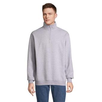 CONRAD Sweat Zip Collar, Grey melange Grey melange | XS