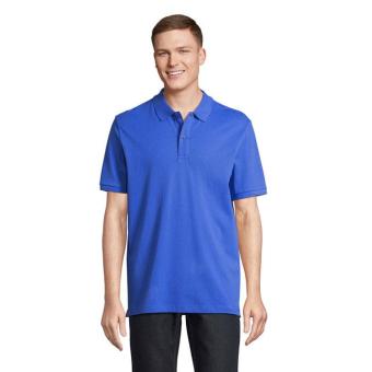 PEGASE Polo Organic 210g, bright royal Bright royal | XS