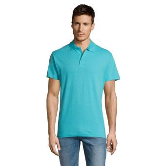 SUMMER II MEN Polo 170g, blue atoll Blue atoll | XS