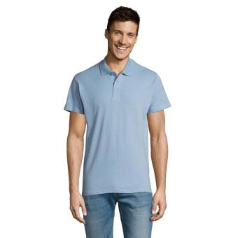 SUMMER II MEN Polo 170g, Himmelblaues Piqué Himmelblaues Piqué | XS