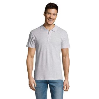 SUMMER II MEN Polo 170g, ash grey Ash grey | XS