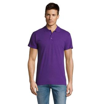 SUMMER II MEN Polo 170g, darkviolet Darkviolet | XS