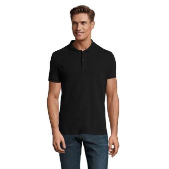 PERFECT MEN Polo 180g, black Black | XS