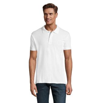 PERFECT MEN Polo 180g, white White | XS