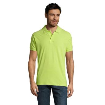 PERFECT MEN Polo 180g, apple green Apple green | L