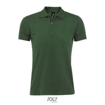 PERFECT MEN Polo 180g, bottle green Bottle green | L