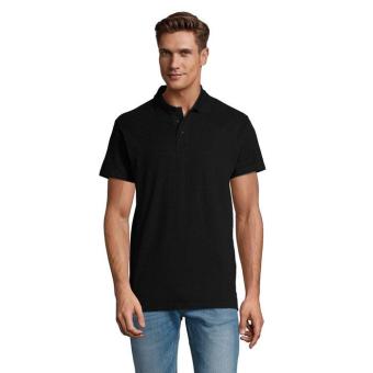 SPRING II MEN Polo 210g, black Black | L