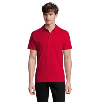 SPRING II MEN Polo 210g, red Red | L