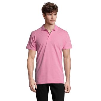 SPRING II MEN Polo 210g, pink Pink | L