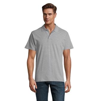 SPRING II MEN Polo 210g, Grau Melange Grau Melange | L