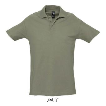 SPRING II MEN Polo 210g, khaki Khaki | L