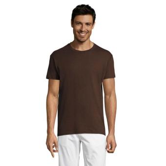 REGENT Uni T-Shirt 150g, chocolate Chocolate | XS