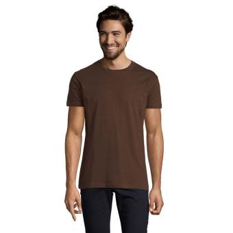 IMPERIAL MEN T-Shirt 190g, chocolate Chocolate | XS