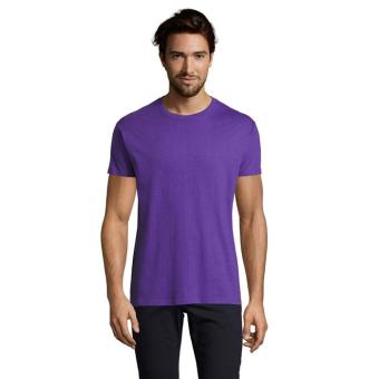 IMPERIAL MEN T-Shirt 190g, dunkelviolett Dunkelviolett | XS