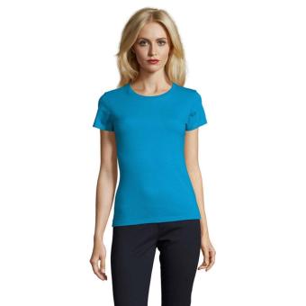 IMPERIAL WOMEN T-Shirt 190g, Aqua Aqua | L