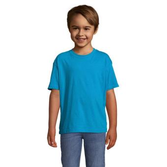 REGENT KIDS REGENT KINDERT-SHIRT 150g, Aqua Aqua | L