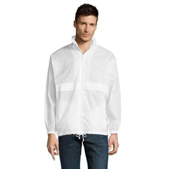 SURF Unisex Windbreaker, white White | XS