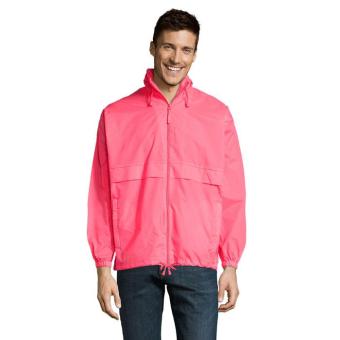 SURF Unisex Windbreaker, Neonrosa Neonrosa | XS