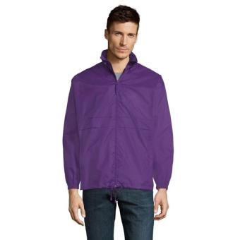 SURF Unisex Windbreaker, darkviolet Darkviolet | XS