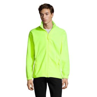 NORTH Zipped Fleece Jacket, neon yellow Neon yellow | XS