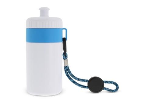 Sports bottle with edge and cord 500ml 