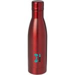 Vasa RCS-zertifizierte Kupfer-Vakuum Isolierflasche aus recyceltem Edelstahl, 500 ml Rot