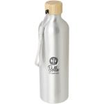 Malpeza 770 ml RCS-zertifizierte Wasserflasche aus recyceltem Aluminium Silber