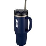 Melbourne 1200 ml RCS certified insulated tumbler with straw Navy