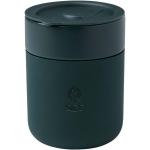 Java 330 ml ceramic tumbler with silicone wrap and plastic lid Green