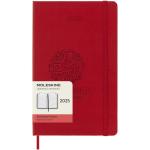 Moleskine Hardcover 12 Monate Tageskalender Coral red