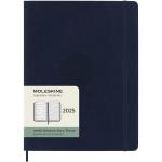 Moleskine Softcover 12 Monate Wochenkalender XL Saphir