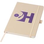 Honua A5 Notizbuch aus recyceltem Papier mit Cover aus recyceltem PET Hafer