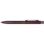 Beatriz recycled brass ballpoint pen Burgundy