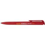 Lucia recycled plastic ballpoint pen Red