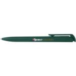 Lucia recycled plastic ballpoint pen Forest green