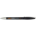 Ana recycled plastic ballpoint pen Black