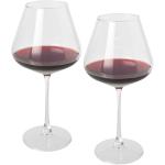 Rosso 2-piece wine glass set Transparent